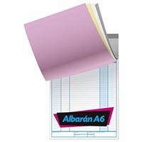 Talonarios / Albaranes estándar impresos a 1 cara